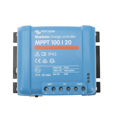 BlueSolar MPPT 100/20. Controlador Solar MPPT 20A, Voltaje Selección Automática: 12/24/48 Vcc. - imagen 6
