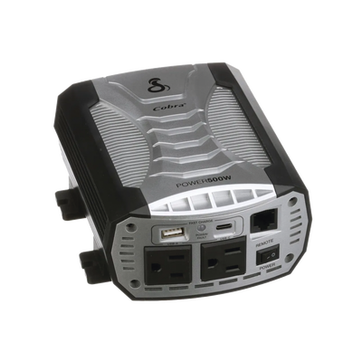 Inversor de Potencia / 500W Continuos / 1000W Pico / 2 Salidas AC GFCI / USB-A y USB-C Carga Rápida / Protección Pentagon / 12V DC a 115V AC - imagen 1