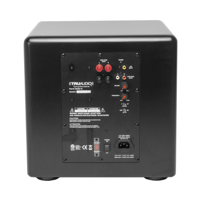 Subwoofer compacto de 12 in |  2 radiadores pasivos | amplificador interno de 350W - imagen 4