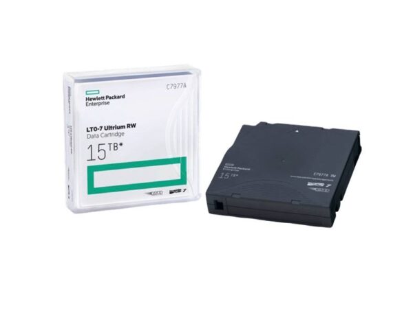 HPE Storage LTO-7 Ultrium 15 TB RW Data Cartridge - imagen 1