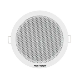 Altavoz Montaje en Plafón | 6 Watts | 100 V | Rejilla de Metal | Color Blanco | Uso Interior