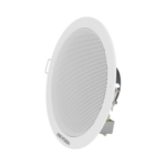 Altavoz Montaje en Plafón | 6 Watts | 100 V | Rejilla de Metal | Color Blanco | Uso Interior miniatura 1