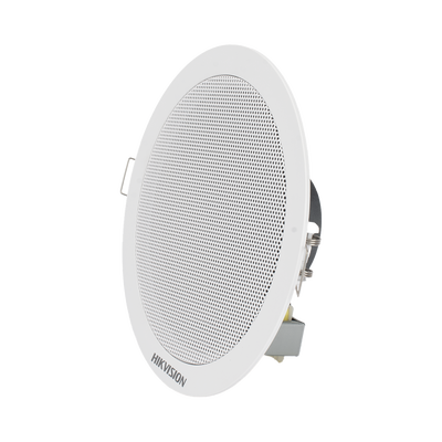 Altavoz Montaje en Plafón | 6 Watts | 100 V | Rejilla de Metal | Color Blanco | Uso Interior - imagen 1