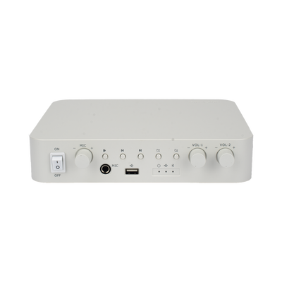 Amplificador | Bluetooth | 2 Canales con Control de volumen Independiente | 30 W por Canal | Salida 4-8 Ω x 2 | 100V COM x 2 | Una Zona | Música Ambiental - imagen 2
