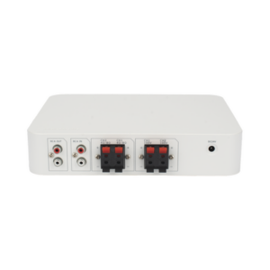 Amplificador | Bluetooth | 2 Canales con Control de volumen Independiente | 30 W por Canal | Salida 4-8 Ω x 2 | 100V COM x 2 | Una Zona | Música Ambiental