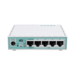 (Hex Version 2024) Router con 5 Puertos Gigabit Ethernet, 1 Puerto USB / CPU ARM Doble Nucleo/ RAM 512 MB/ Balanceo de Cargas miniatura 2
