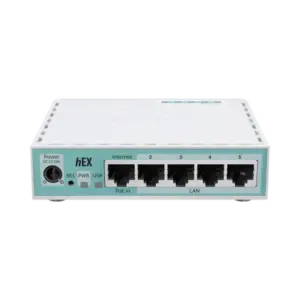 (Hex Version 2024) Router con 5 Puertos Gigabit Ethernet, 1 Puerto USB / CPU ARM Doble Nucleo/ RAM 512 MB/ Balanceo de Cargas
