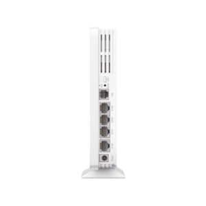 Punto de Acceso GPON Omada / WiFi 6 AX1800 / 1 puerto GPON / 1 Puerto FXS / 4 Puertos 10/100/1000 RJ45 / Wi-Fi 6 AX1800 / Mesh Omada / Configuración por Controlador o Stand-Alone / Para Montaje en Escritorio-Pared