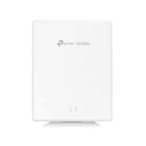 Punto de Acceso GPON Omada / WiFi 6 AX1800 / 1 puerto GPON / 1 Puerto FXS / 4 Puertos 10/100/1000 RJ45 / Wi-Fi 6 AX1800 / Mesh Omada / Configuración por Controlador o Stand-Alone / Para Montaje en Escritorio-Pared