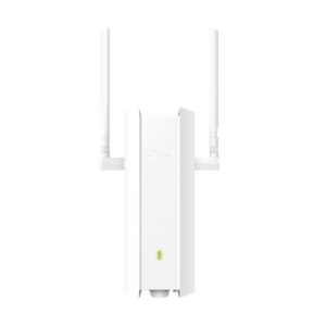 Punto de Acceso Omada Exterior / Wi-Fi 6 AX1800 MU-MIMO 2x2 / Mesh Omada / Alta Densidad de Usuarios / Carcasa Resistente IP67 / Configuración por Controlador o Stand-Alone / Para Montaje en Mástil/ Pared / Alimentación PoE+