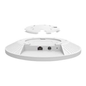 Punto de Acceso Omada Ultra-Rango / Wi-Fi 6 AX6000 MU-MIMO 4x4 /  Mesh Omada / Alta Densidad de Usuarios / Configuración por Controlador o Stand-Alone / Para Montaje en Techo/pared / Alimentación PoE+
