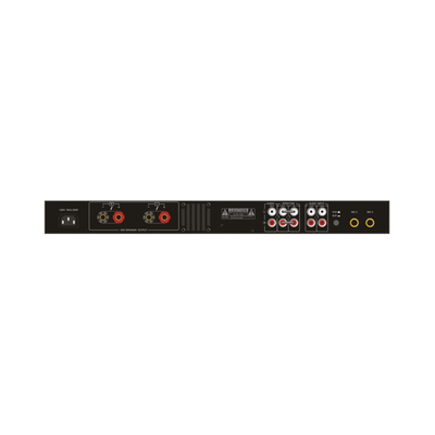 Amplificador de Audio | 2 x 60W | Baja Impedancia 4 – 8Ω | Reproductor Bluetooth, USB, SD | Efectos Integrados Delay, Echo, Repeat - imagen 2