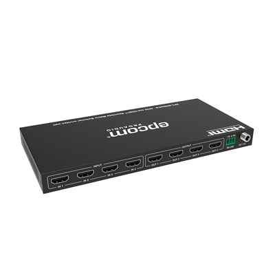 Matriz de Video HDMI 4×4 | Ancho de Banda 10.2 Gbps | Resolución 4K@30Hz | Escalado a 1080P, 720P, 1920×1200, 4K30 | Modos Matriz y Video Wall | Control RS-232 y Remoto Infrared - imagen 2