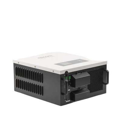 Inversor / Cargador para sistemas tipo isla de 48Vcc/120VCA de 2500W onda sinusoidal pura con controlador MPPT. Administre una fuente fotovoltaica, la red eléctrica y recargue su banco de baterías y su consumo sin problemas. - imagen 2