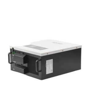 Inversor / Cargador para sistemas tipo isla de 48Vcc/120VCA de 2500W onda sinusoidal pura con controlador MPPT. Administre una fuente fotovoltaica, la red eléctrica y recargue su banco de baterías y su consumo sin problemas.