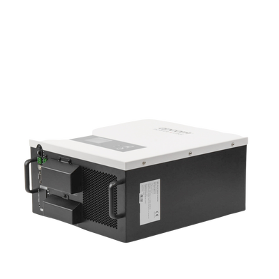 Inversor / Cargador para sistemas tipo isla de 48Vcc/120VCA de 2500W onda sinusoidal pura con controlador MPPT. Administre una fuente fotovoltaica, la red eléctrica y recargue su banco de baterías y su consumo sin problemas. - imagen 3