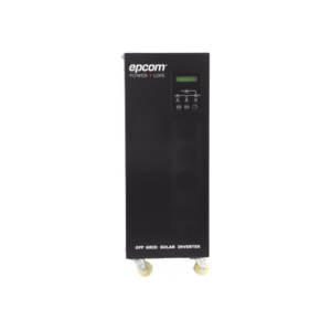 Inversor / Cargador para sistemas tipo isla de 192Vcc/120VCA de 5000W onda sinusoidal pura con controlador MPPT. Administre una fuente fotovoltaica, la red eléctrica y recargue su banco de baterías y su consumo sin problemas.
