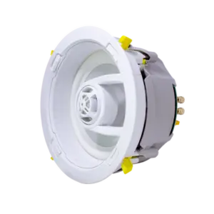 Ghost series, altavoz de 3 vías de plafón 9in, diseño trugrip sin herramientas, woofer de polipropileno blanco, 150w 8ohms