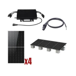 Kit Solar Interconexion / 2kW 220Vca / Microinversores HOYMILES / Montaje Incluido
