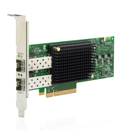 Adaptador HPE SN1610E Fibre Channel de 32 Gb con 2 Puertos Host Bus Adapter (HBA) - imagen 1