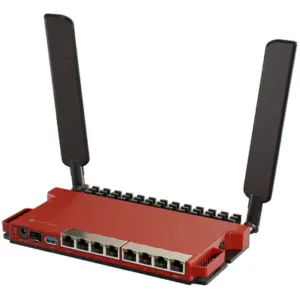 Router inalámbrico 2.4GHz AX / 8 puertos Gigabit / 1 SFP 2.5Gbps/ Soporta contenedores