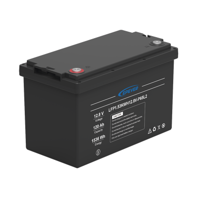 Batería de Litio LiFePO4 Ciclo Profundo 12.8Vcc, 120 Ah, 1.53Kwh, para Exterior, Libre de Mantenimiento - imagen 3
