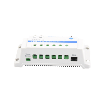 Controlador Solar PWM / 20A / 12/24V / RS-485 / Baterías Gel-AGM-Selladas / Parámetros Configurables - imagen 4