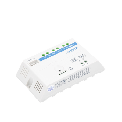 Controlador Solar PWM 12/24 V 20 A, Salida USB - imagen 4