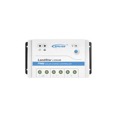 Controlador Solar PWM / 30A / 12/24V / RS-485 / Baterías Gel-AGM-Selladas / Parámetros Configurables - imagen 1