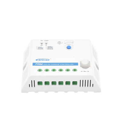 Controlador Solar PWM 12/24 V 30 A, Salida USB - imagen 3