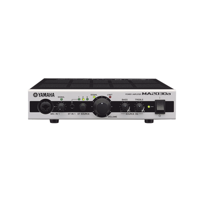 Mezclador Amplificador | 2 Canales – 30w | 1 Zona | Baja y Alta Impedancia | 2 Entradas de Micrófono | Entrada auxiliar - imagen 2