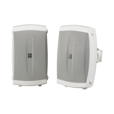 Altavoces de pared | Semi-Exterior | Woofer 6.5 in | Tweeter 1″| 6 ohms | Par | Color Blanco - imagen 1