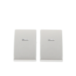 Altavoz de Montaje en Superficie de 2 vias | Woofer 5.25 in | Tweeter 1 in | Media Intemperie | 6 ohms | Par | Color Blanco miniatura 4