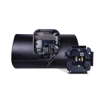 Altavoz Exterior | 2 Vías | Controlador de 6,5″ |  Tweeter de 1″ |  Radiador que Mejora los Graves | Tecnología de Montaje de Bloqueo Rápido | 120 W | 8Ω | Negro - imagen 4
