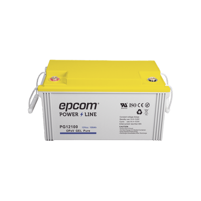 Batería de GEL PURO OPzV / 12 V @ 100 Ah / Ciclo profundo / Uso en Aplicaciones Fotovoltaicas y de Respaldo - imagen 2