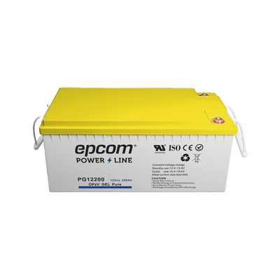Batería de GEL PURO OPzV / 12 V @ 200 Ah / Ciclo profundo / Uso en Aplicaciones Fotovoltaicas y de Respald - imagen 1