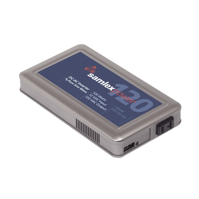 Inversor de corriente 120W, Ent: 12 Vcc, Sal: 120 Vca, de Uso 24/7 para Domos PTZ - imagen 1