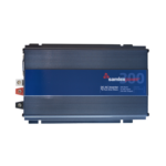 Inversor de corriente onda pura 300W, entrada 12 Vcc, salida 120 Vca 60 Hz miniatura 4