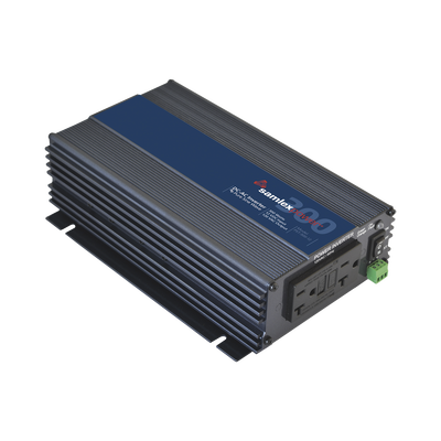 Inversor de corriente onda pura 300W, entrada 12 Vcc, salida 120 Vca 60 Hz - imagen 1