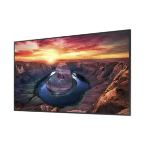 Pantalla Profesional de 85", Resolución UHD 3840X2160 PIX., Entradas de Video  DVI / HDMI / DisplayPort / HDCP, Bocinas Integradas 10W. Compatible VESA