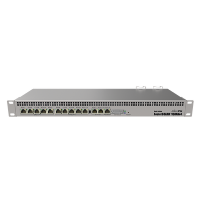 RB1100AHx4 Dude Edition, 13 Puertos Gigabit, Almacenamiento M.2 60GB para Base de Datos Dude - imagen 1