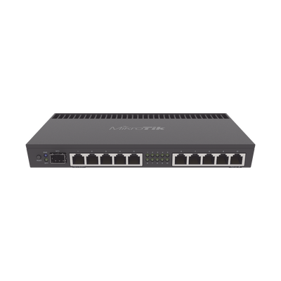 (RB4011iGS+RM) RouterBoard, CPU 4 Núcleos, 10 Puertos Gigabit Ethernet, 1 puerto SFP+ - imagen 1