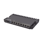 (RB5009UG+S+IN) RouterBoard, CPU 4 Núcleos, 8 Puertos Gigabit, 1 SFP+, Solo RouterOS v7 miniatura 1