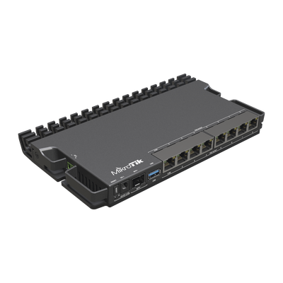 RB5009UPr+S+IN 8 puertos PoE in/out, 1 SFP+, Solo RouterOS v7 - imagen 1