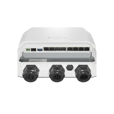 RB5009UPr+S+OUT 8 puertos PoE in/out, 1 SFP+, Solo RouterOS v7 para Exterior - imagen 3