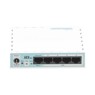 (hEX lite) RouterBoard, 5 Puertos Fast Ethernet - imagen 2