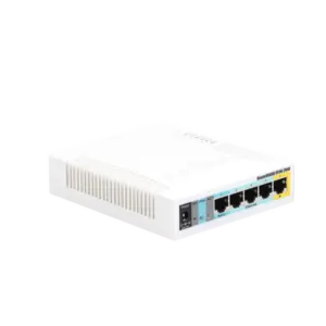 RouterBoard, 5 Puertos Fast, 1 Puerto USB, WiFi 2.4 GHz 802.11 b/g/n, Gran Cobertura con Antena 2.5 dbi, hasta 1 Watt de Potencia