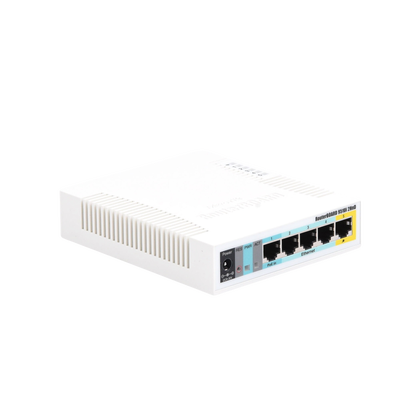 RouterBoard, 5 Puertos Fast, 1 Puerto USB, WiFi 2.4 GHz 802.11 b/g/n, Gran Cobertura con Antena 2.5 dbi, hasta 1 Watt de Potencia - imagen 2