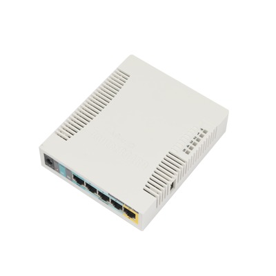 RouterBoard, 5 Puertos Fast, 1 Puerto USB, WiFi 2.4 GHz 802.11 b/g/n, Gran Cobertura con Antena 2.5 dbi, hasta 1 Watt de Potencia - imagen 1