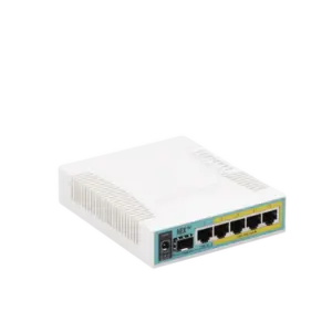 (hEX PoE) Routerboard 5 puertos Gigabit Ethernet PoE 802.3at, 1 Puerto USB